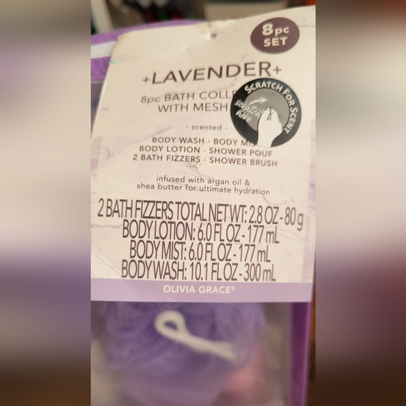 Olivia Grace 8 pc Bath Collection Set. *new* - Picture 5 of 5
